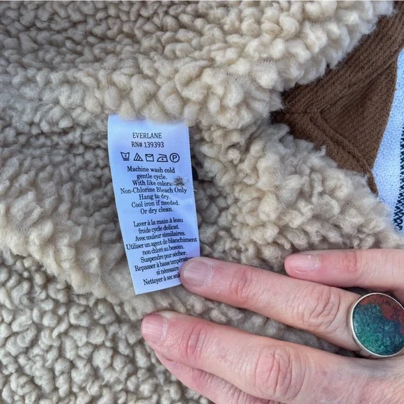 Everlane Shirt Jacket Sherpa Lined - Picture 10 of 11